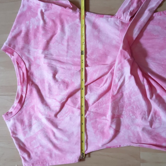 Tie Dye Adjustable Mini Dress, Cinched Waist, S, Cap Sleeves, Stretchy, Bodycon - Picture 7 of 12